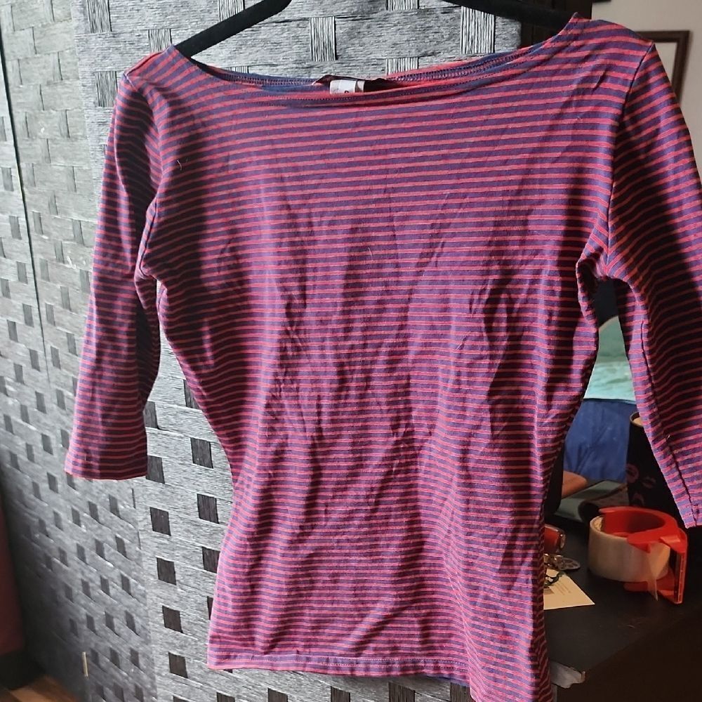 Heart Of Haute Striped Top Size S